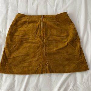 Corduroy skirt
